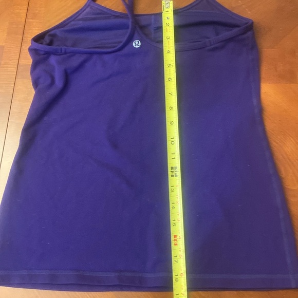 Lululemon Women’s Racerback Tank Top Purple MEDIUM - Picture 4 of 7